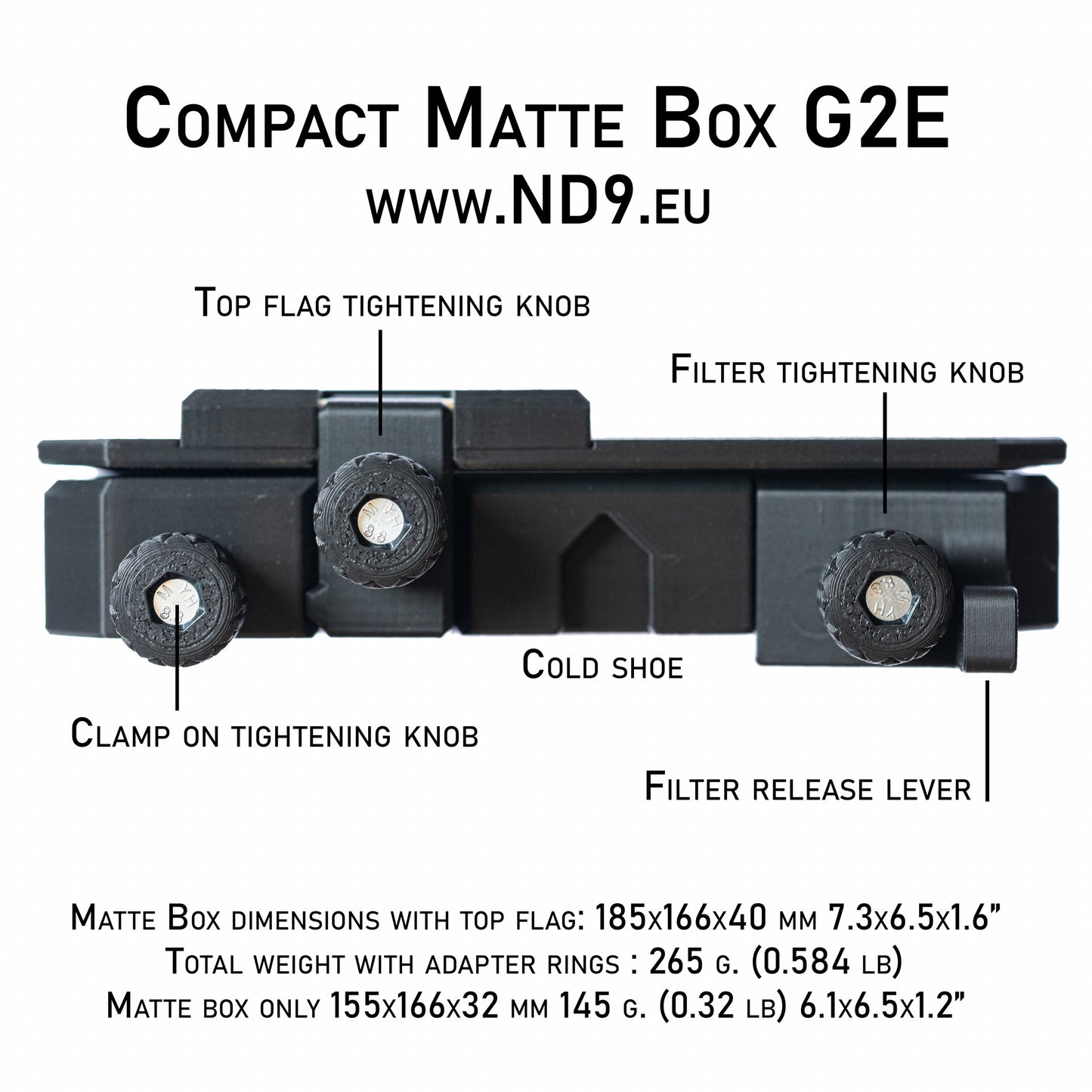 Compact Matte Box G2E 114/110/100/95/80 v1.8